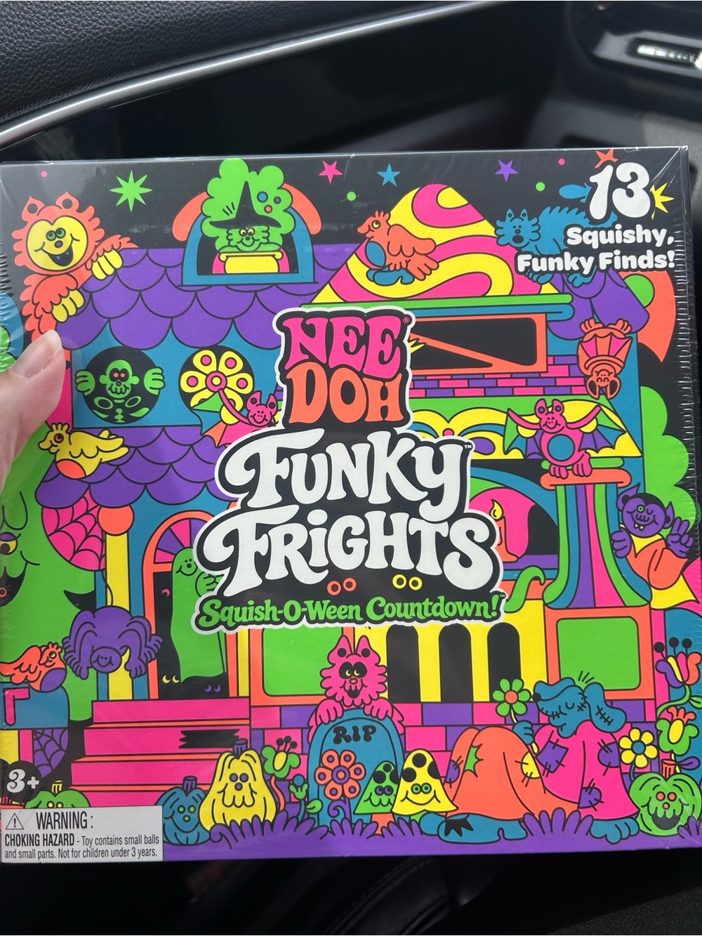 Schylling NeeDoh Funky Frights Squish-O-Ween Countdown Halloween